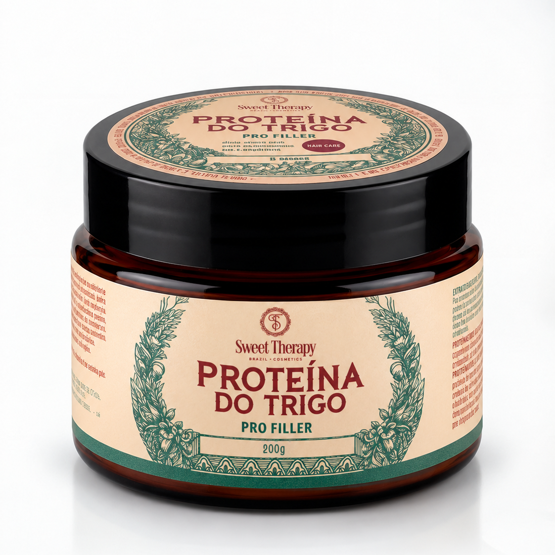 Proteína do Trigo Pro Filler 200g - Cabelos encorpados desde a primeira aplicação