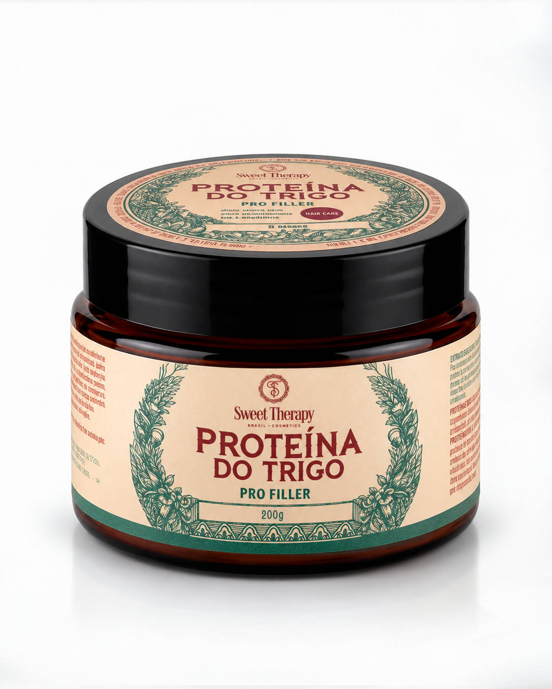 Proteína do Trigo Pro Filler 200g - Cabelos encorpados desde a primeira aplicação