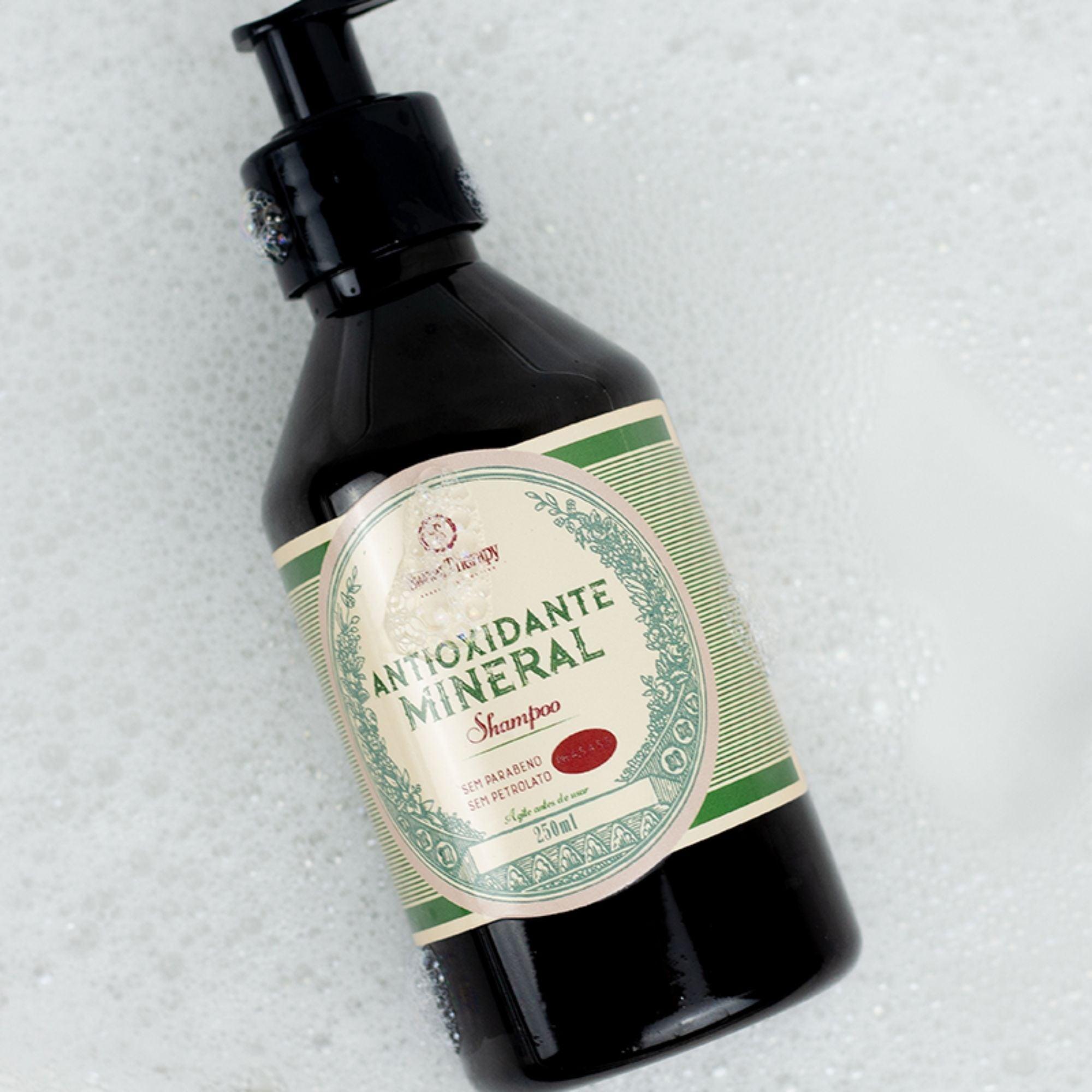 Shampoo Antioxidante Mineral 250ml – Shampoo Detox e Limpeza Profunda