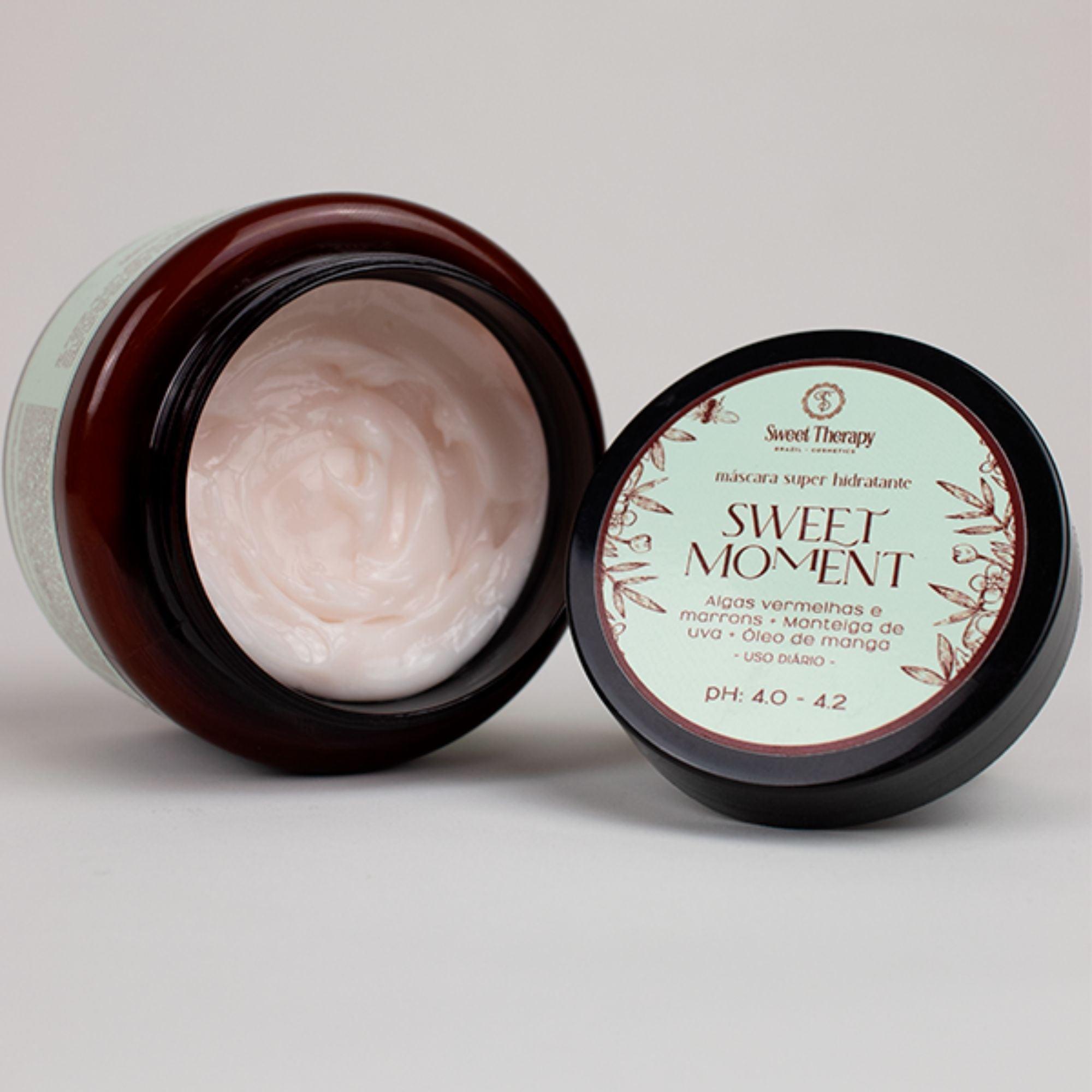 Máscara Super Hidratante Sweet Moment 200g – Hidratação Intensa e Cabelos Macios e Brilhantes